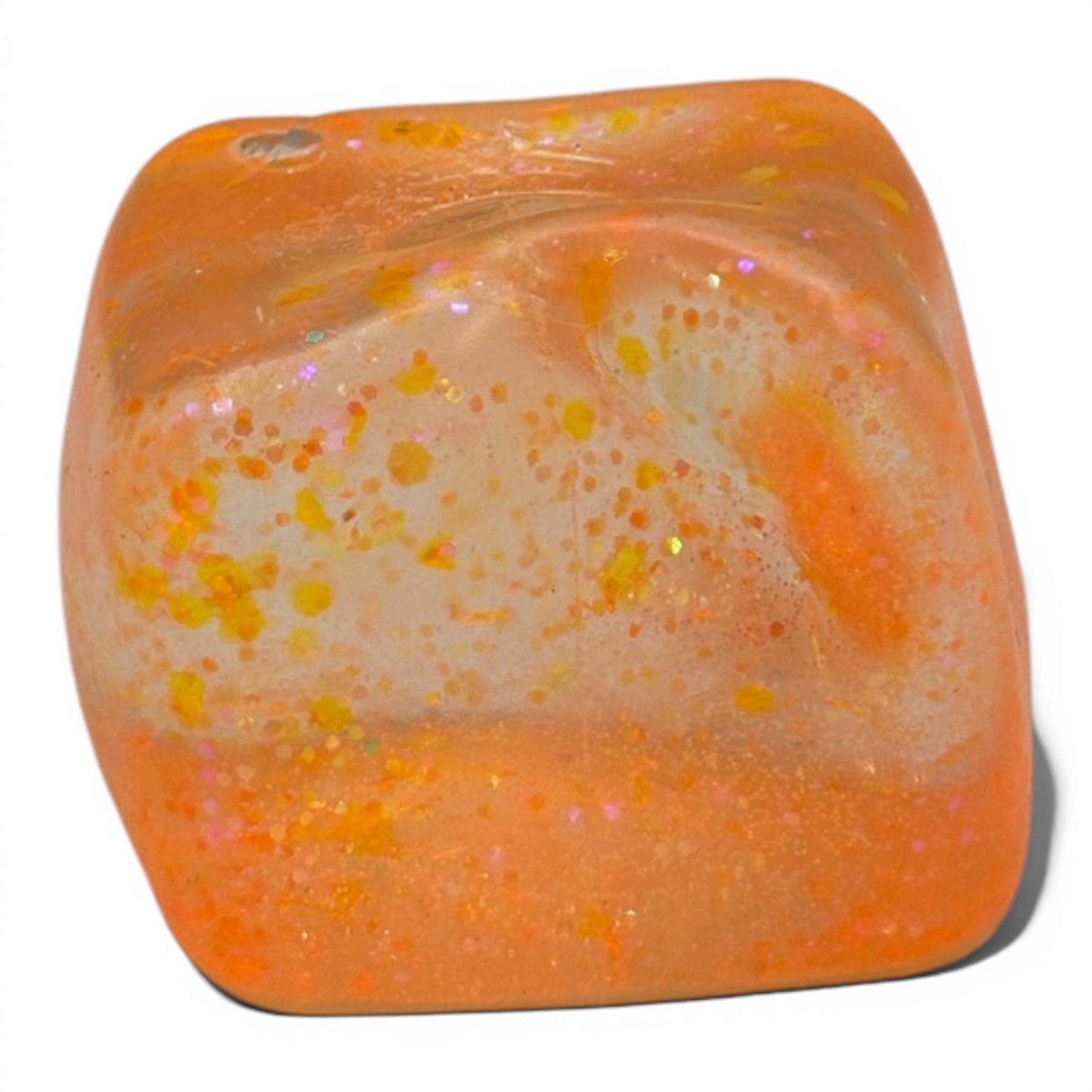 Glitter Stress Ball Cube