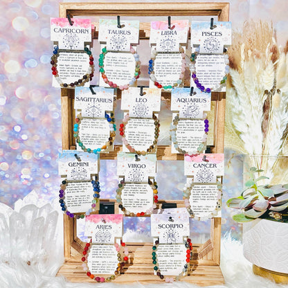 Zodiac Crystal Bracelets
