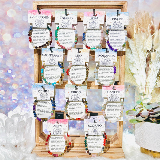 Zodiac Crystal Bracelets