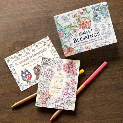 Color & Share Scripture Card Set