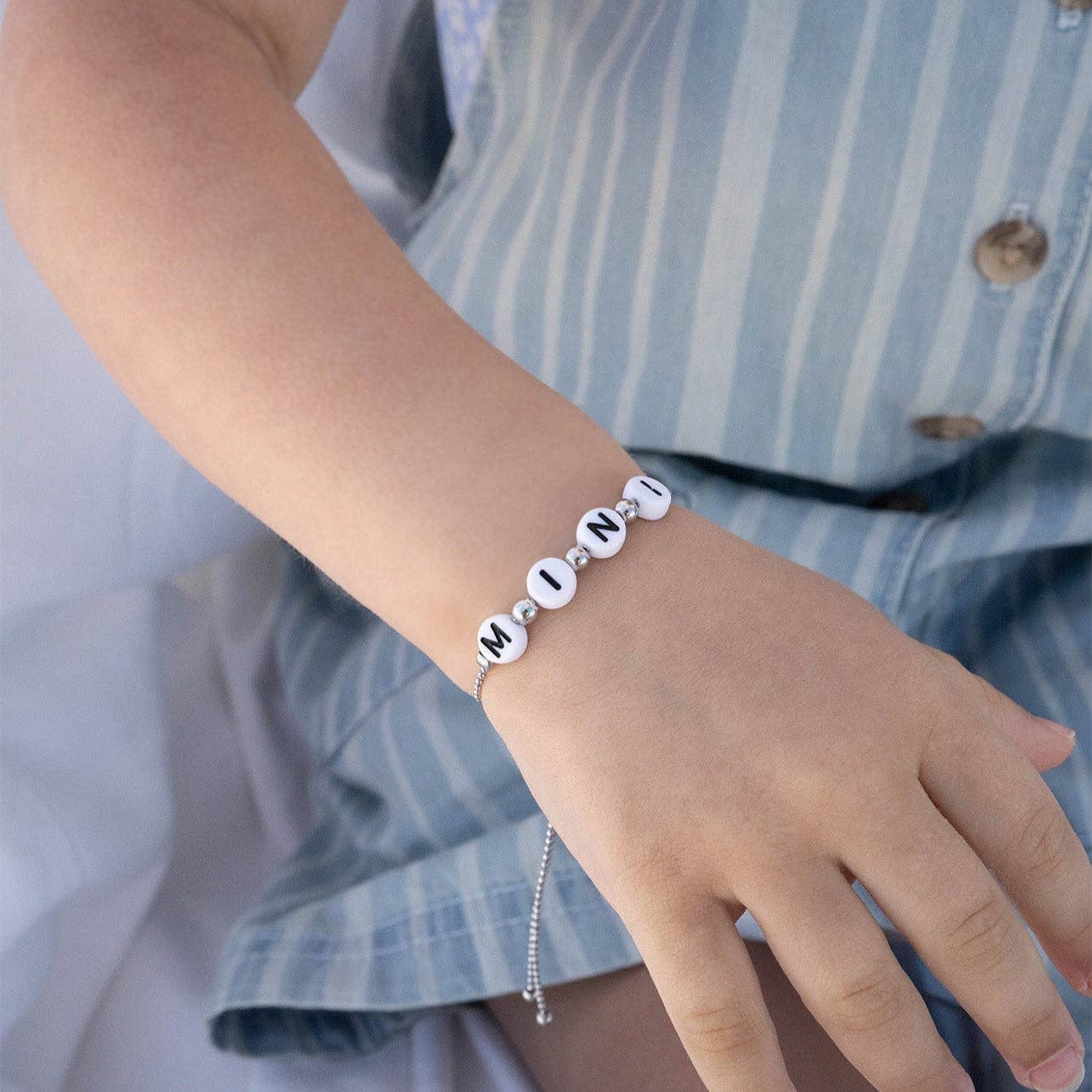 MINI Beaded Charm Bracelet ✨