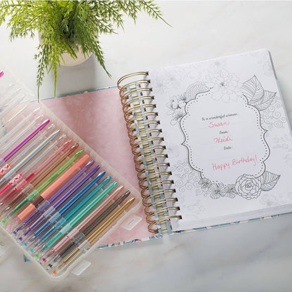 Illustrated Words of Jesus for Women Wirebound Coloring Devotional