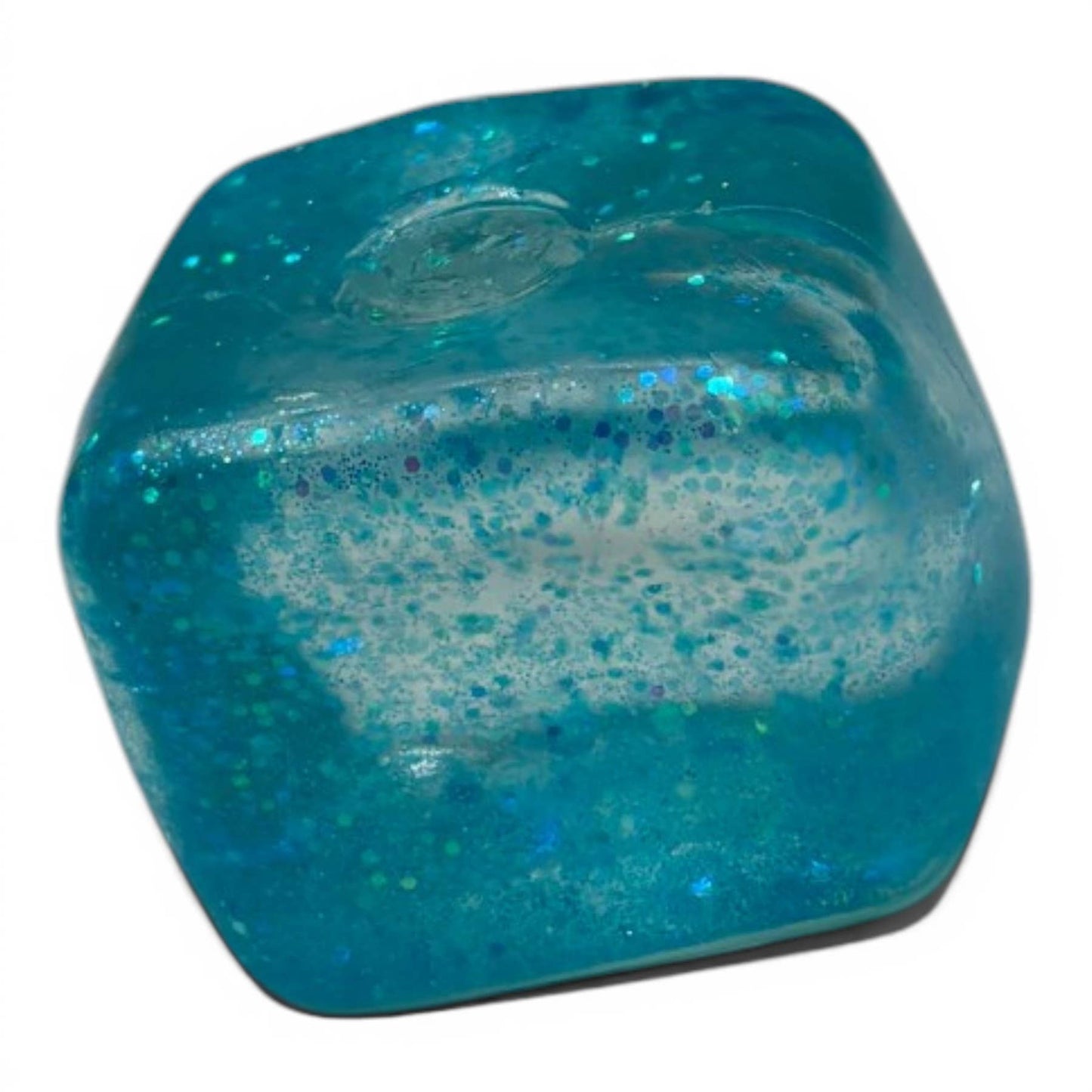 Glitter Stress Ball Cube