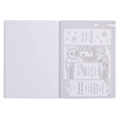Footprints in the Sand Coloring Book