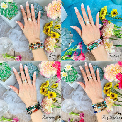 Zodiac Crystal Bracelets