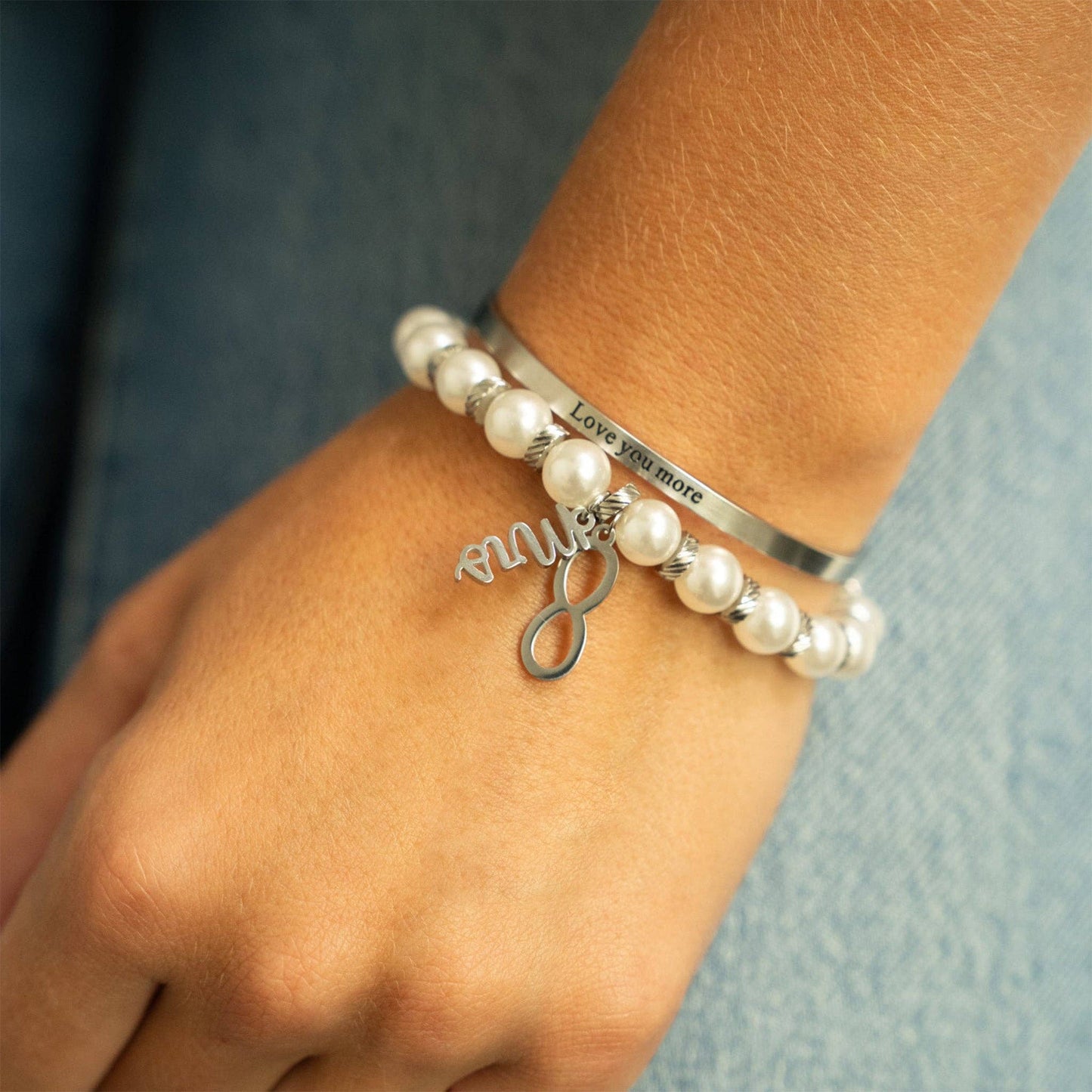 Love You More Cuff Bracelet ✨