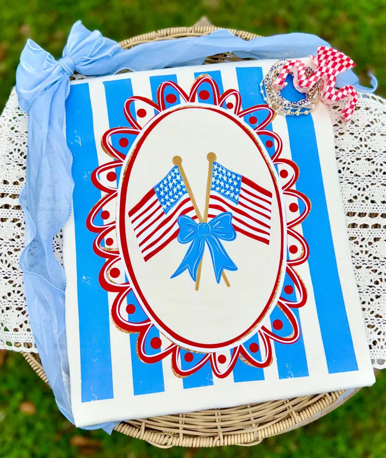 Preppy Flag Frame