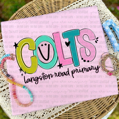 Colts Langston Road Primary Doodle