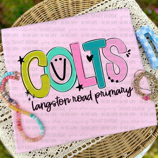 Colts Langston Road Primary Doodle