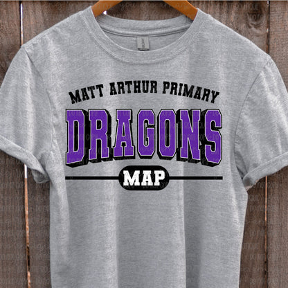 Matt Arthur Primary Dragons Varsity