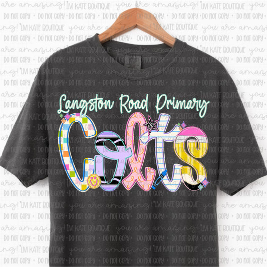 Colts Langston Road Primary School Font