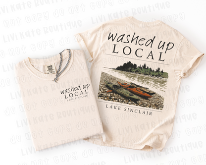 Washed Up Locals - Kayak